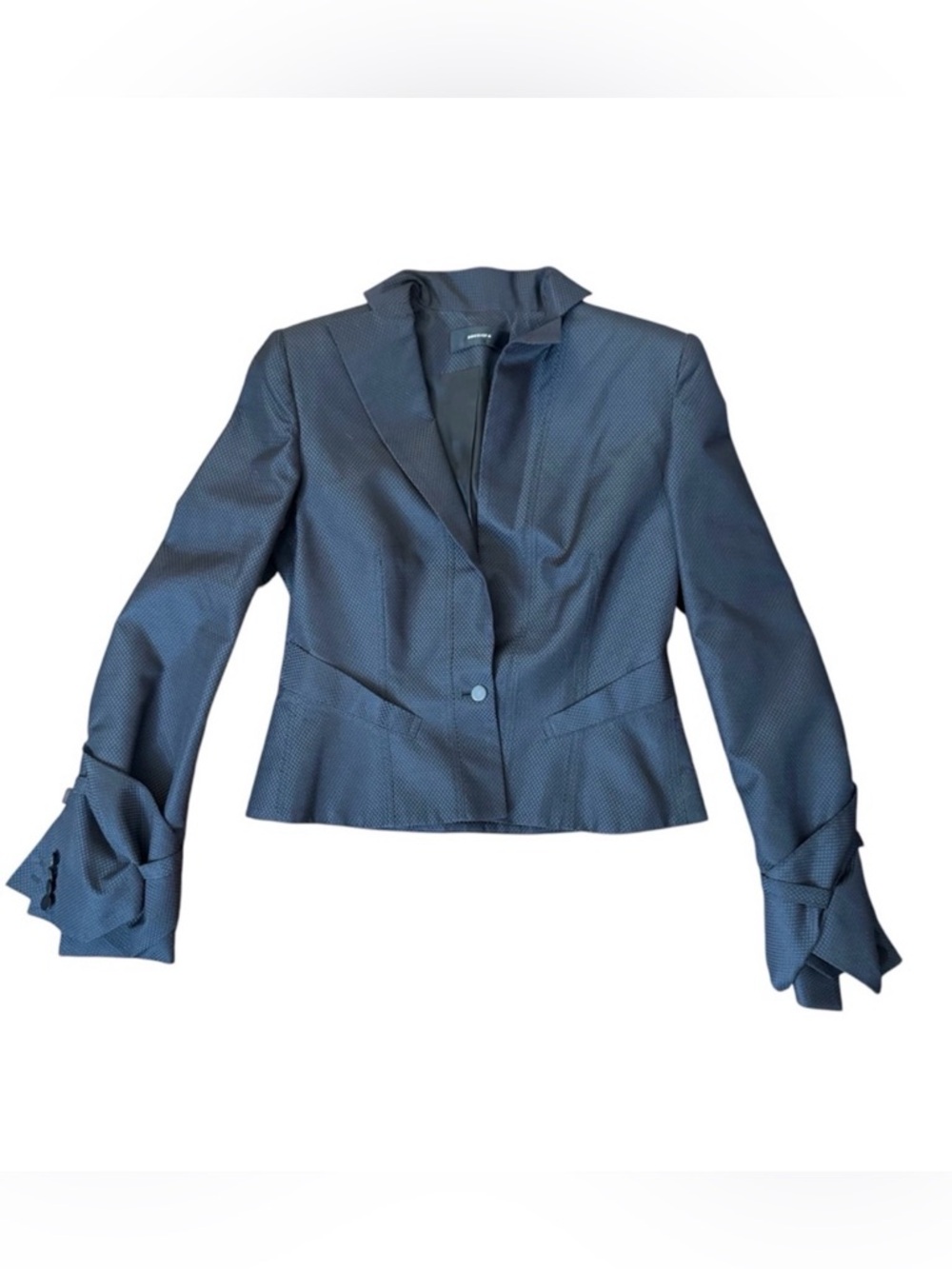 BOUDICCA Couture black blazer, made in England, size UK10, NWOT